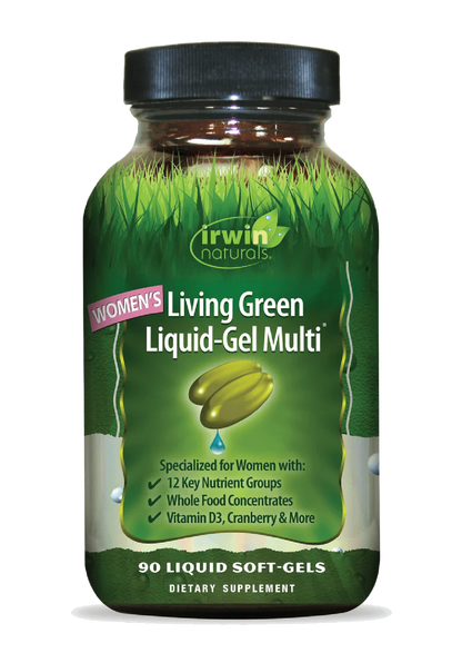 Women's Living Green Liquid-Gel Multi-Irwin Naturals