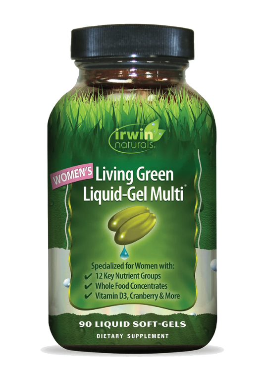 Women's Living Green Liquid-Gel Multi-Irwin Naturals