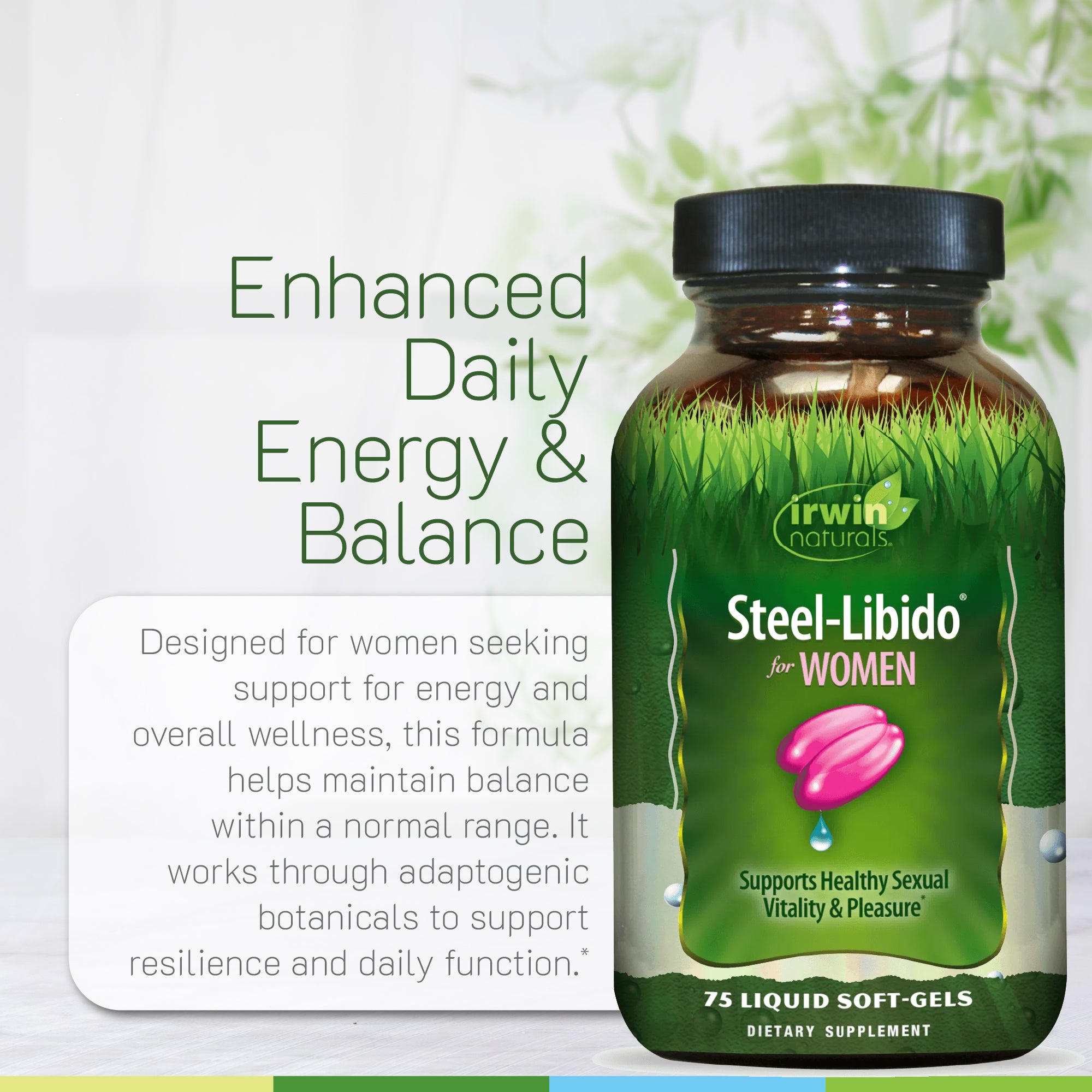 Steel-Libido for Women - Sexual Health Supplements – Irwin Naturals