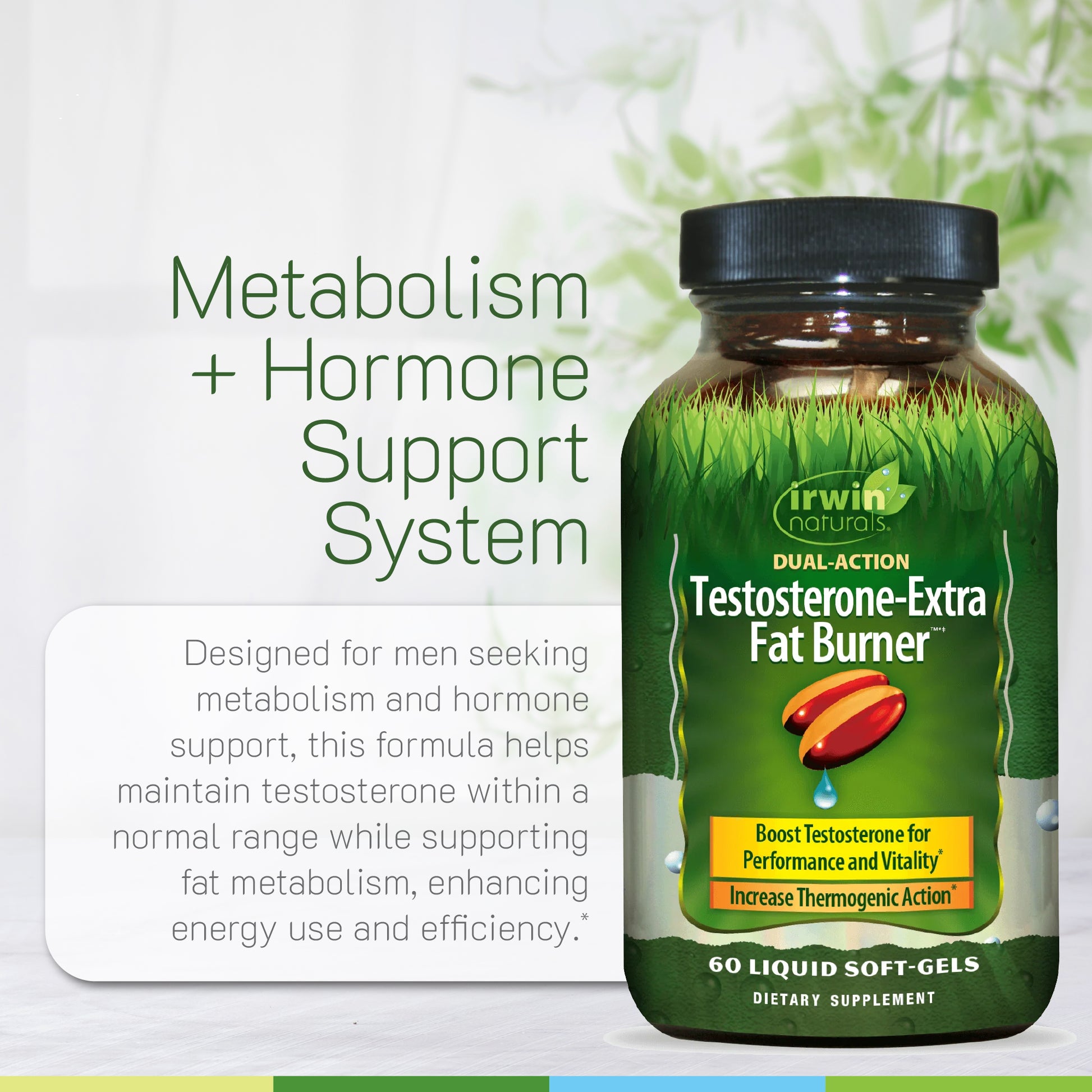 Testosterone-Extra Fat Burner-Irwin Naturals