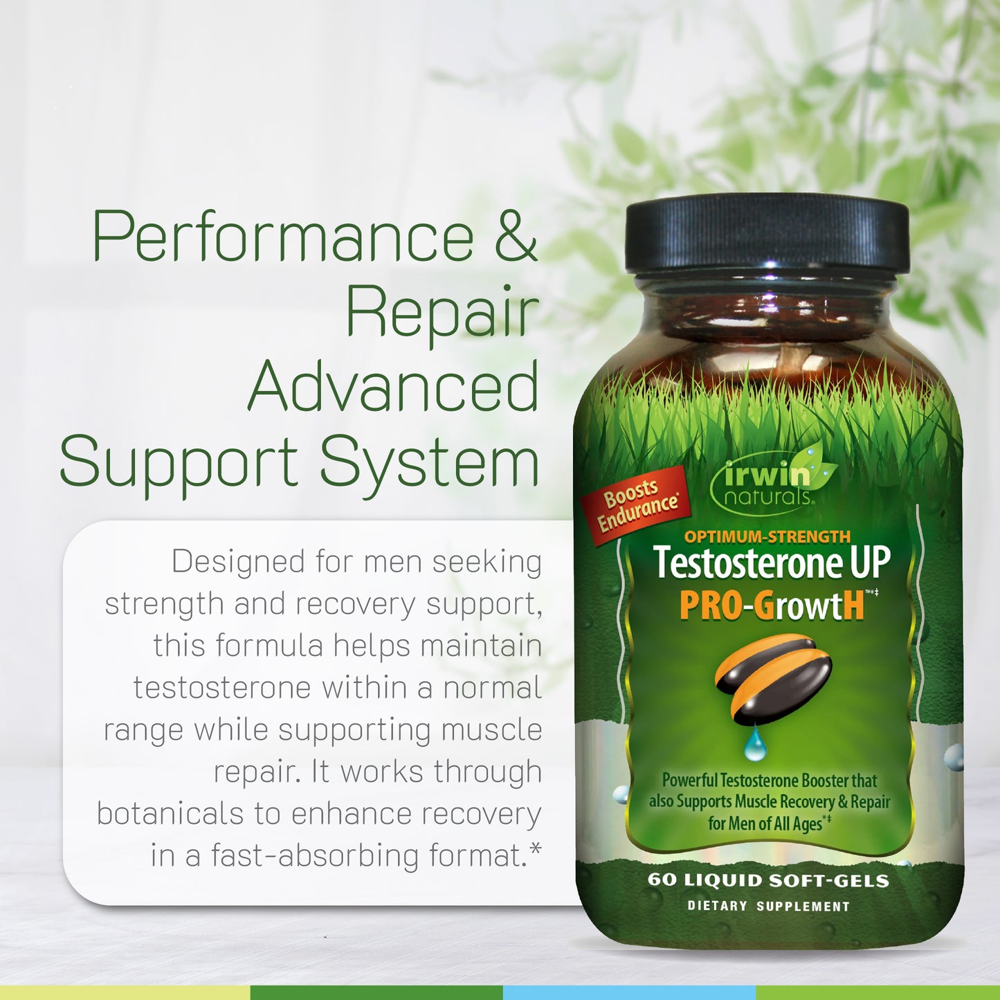 Testosterone UP PRO-GrowtH-Irwin Naturals