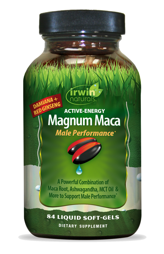 Active Energy Magnum Maca 84ct Irwin Naturals