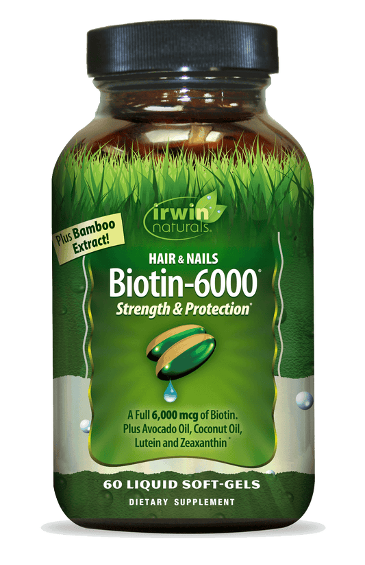Hair and Nails Biotin 6000 Irwin Naturals