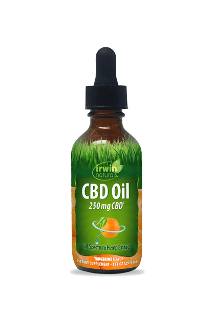 CBD Oil 250 mg CBD Tangerine by Irwin Naturals