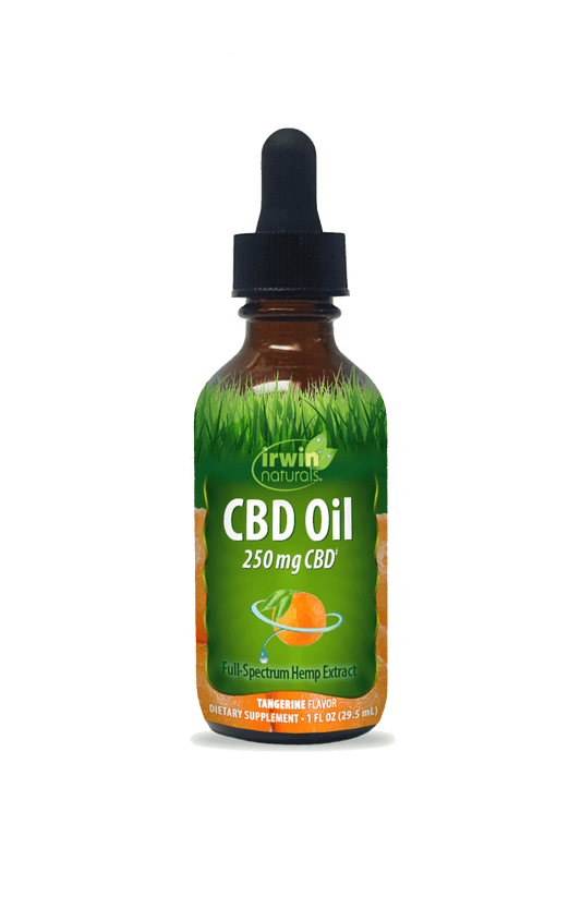 CBD Oil 250 mg CBD Tangerine by Irwin Naturals