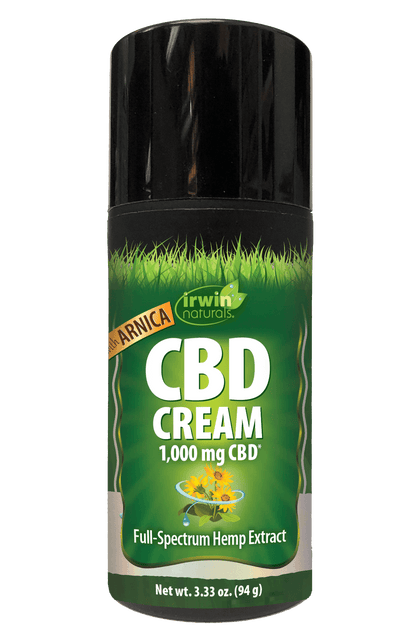 CBD Cream 1000 mg CBD with Arnica by Irwin Naturals