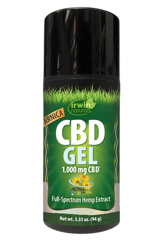 CBD Gel 1000 mg CBD with Arnica by Irwin Naturals