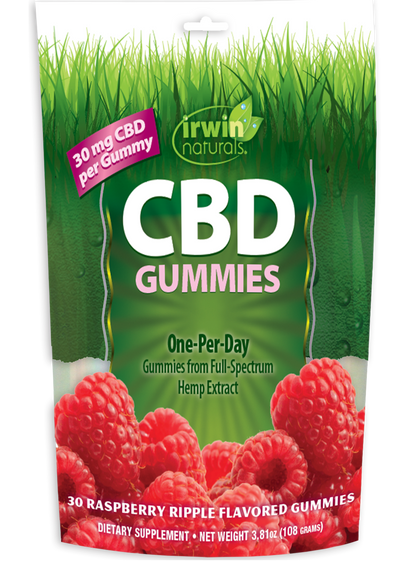 CBD Gummies Raspberry Ripple - 30mg