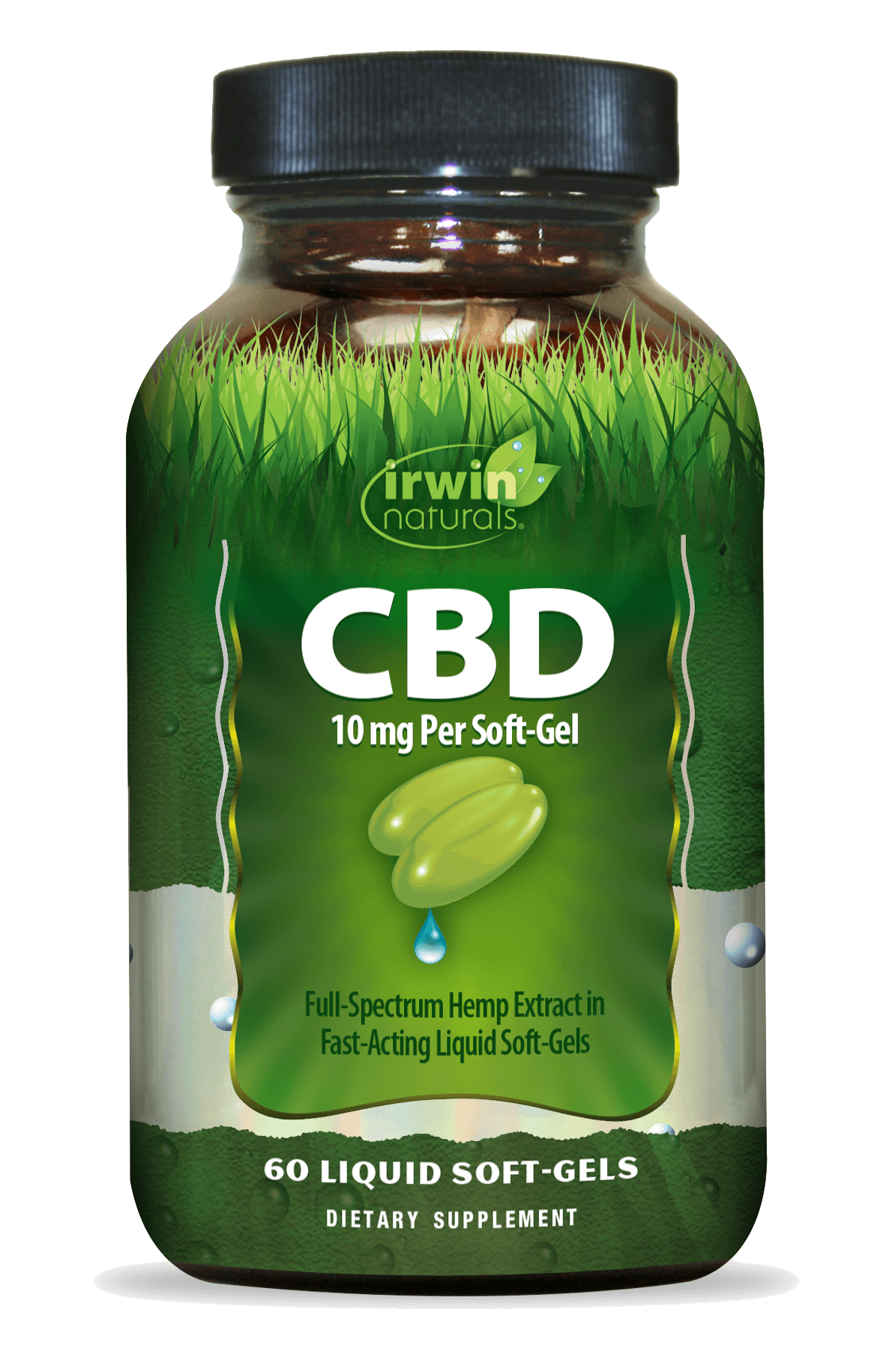 CBD 10 mg per soft gel by Irwin Naturals
