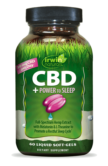 CBD Power to Sleep 30 mg CBD Per Day by Irwin Naturals