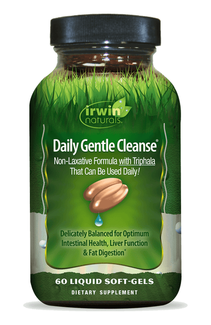 Daily Gentle Cleanse Non-Laxative Formula with Triphala that can be used daily by Irwin Naturals