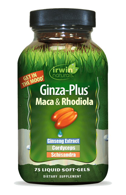 Ginza Plus Maca and Rhodiola by Irwin Naturals