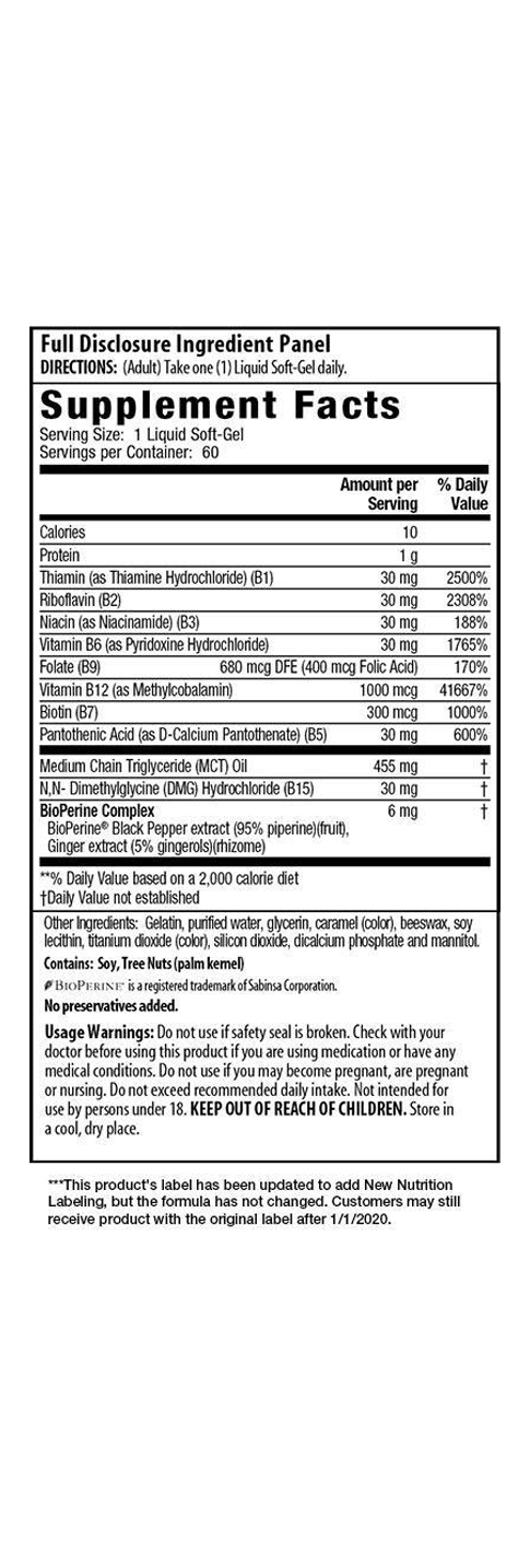 Advanced Absorption Mega B-Complex – Irwin Naturals