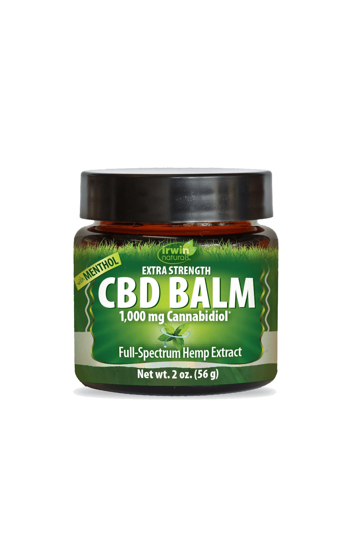 Extra Strength CBD Balm 1000 mg Cannabidiol with Menthol by Irwin Naturals