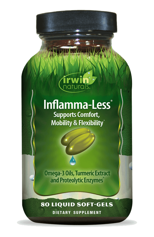 Inflamma Less Supports Comfort, Mobility and Flexibility by Irwin Naturals