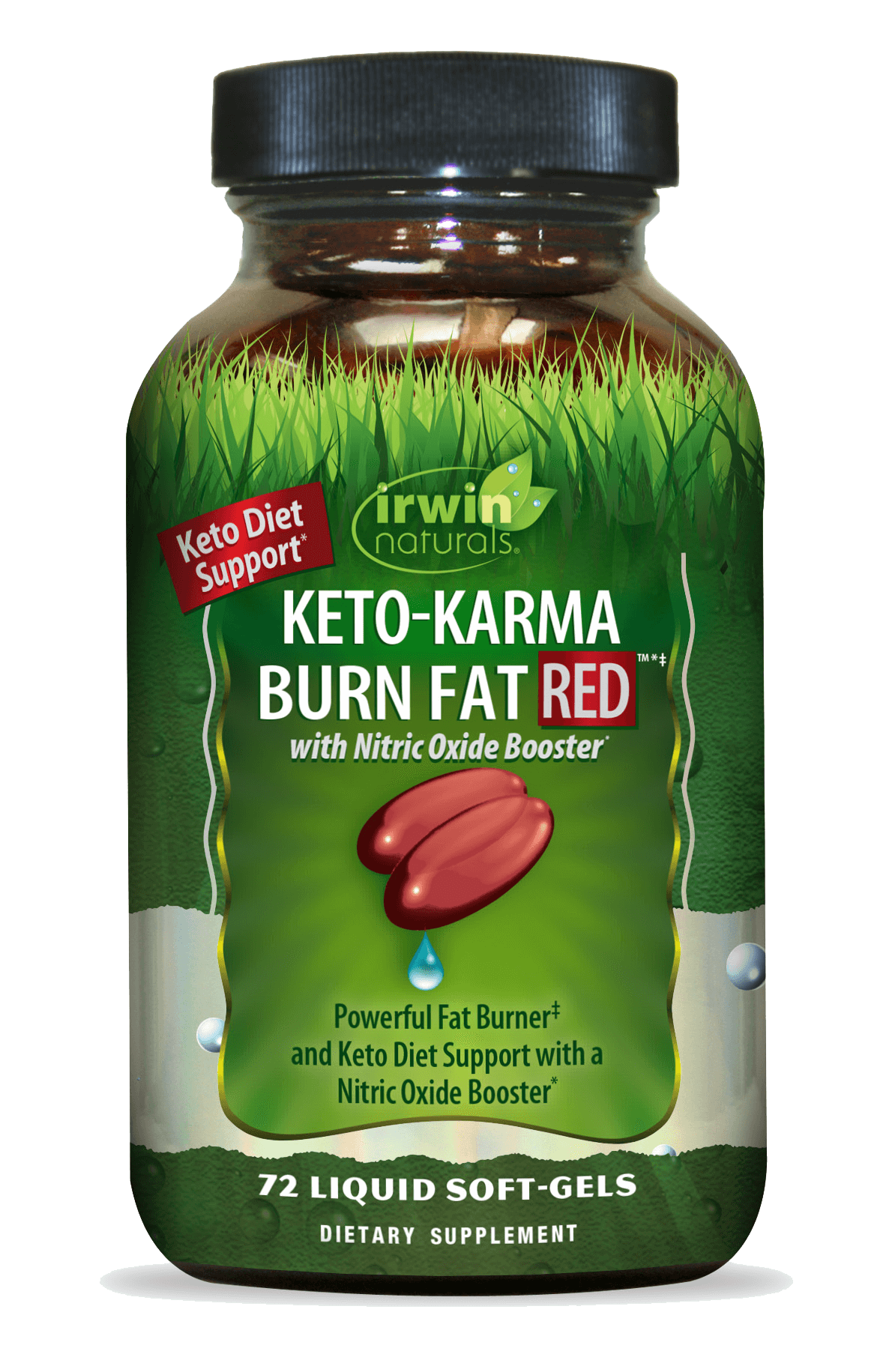 Keto Karma Burn Fat Red with Nitric Oxide Booster by Irwin Naturals