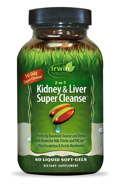 2 in 1 Kidney and Liver Super Cleanse Irwin Naturals