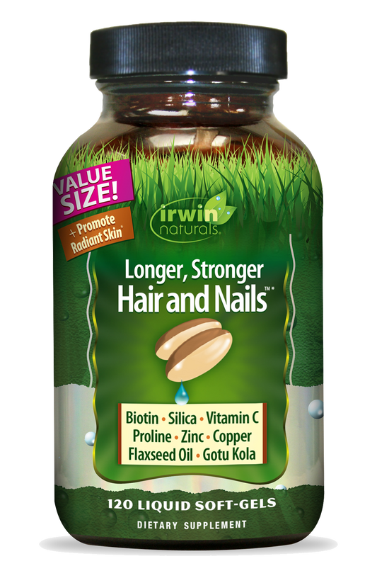 Value Size Longer, Stronger Hair and Nails by Irwin Naturals