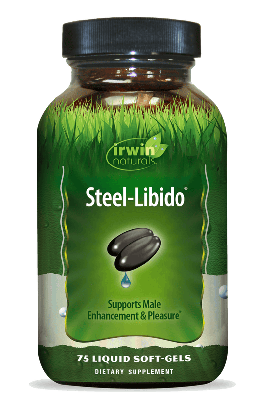 Steel Libido Supports Enhancement and Pleasure by Irwin Naturals