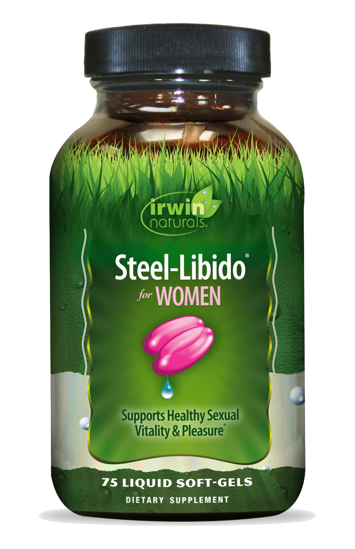 Steel Libido for Women Supports Healthy Sexual Vitality and Pleasure by Irwin Naturals