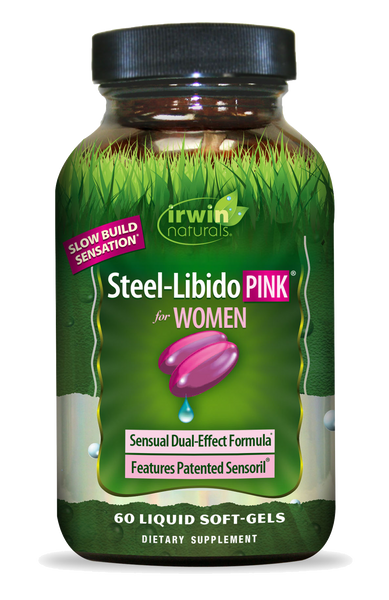 Steel-Libido PINK® with Patented Sensoril – Irwin Naturals