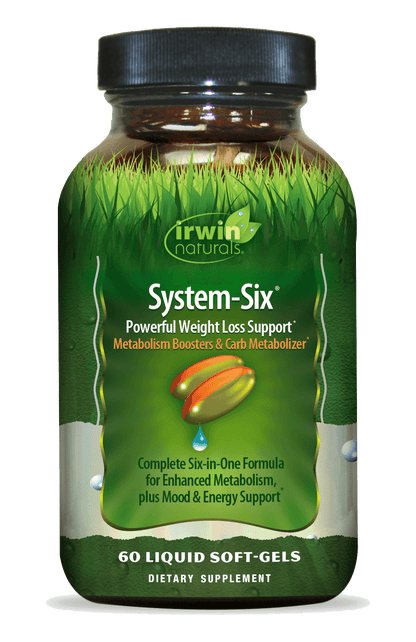 System Six Powerful Weight Loss Support by Irwin Naturals