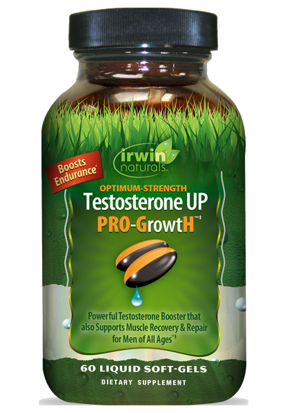 Testosterone UP Pro-Growth - Liquid Soft-Gel by Irwin Naturals