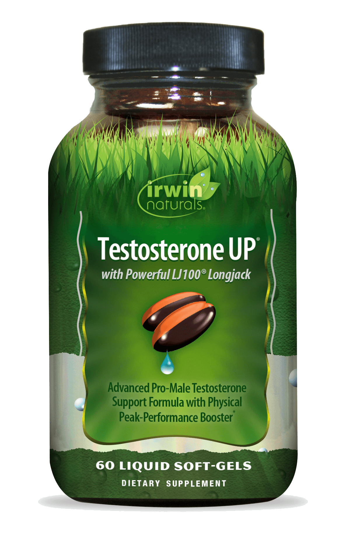 Testosterone UP with Powerful LJ100 Longjack by Irwin Naturals