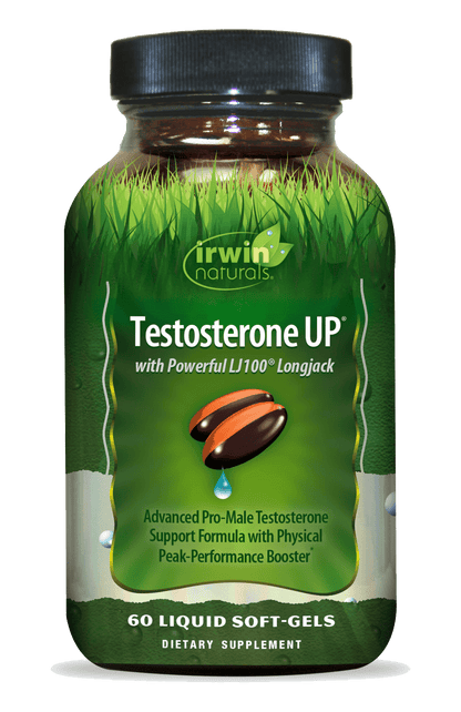 Testosterone UP with Powerful LJ100 Longjack by Irwin Naturals